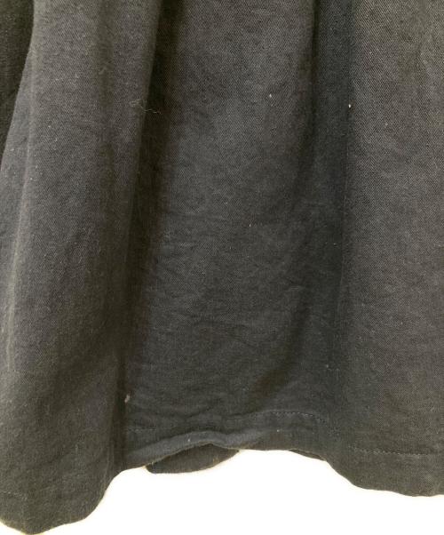 IM ISSEY MIYAKE（アイエムイッセイミヤケ）IM ISSEY MIYAKE (アイエムイッセイミヤケ) ノーカラーコート ネイビー サイズ:記載なしの為実寸参照の古着・服飾アイテム