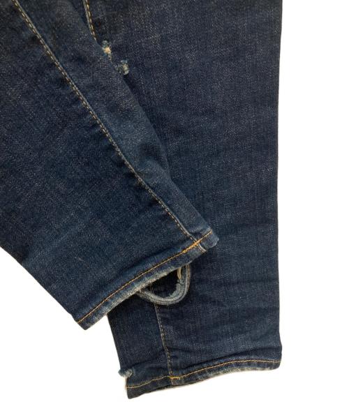 DSQUARED2（ディースクエアード）DSQUARED2 (ディースクエアード) ダメージ加工デニムパンツ インディゴ サイズ:46の古着・服飾アイテム