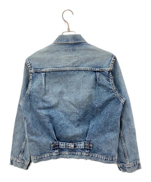 Ron Herman（ロンハーマン）Ron Herman (ロンハーマン) 1stタイプヴィンテージ加工デニムジャケット ブルー サイズ:Sの古着・服飾アイテム