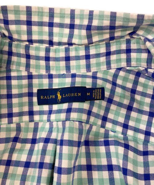 RALPH LAUREN（ラルフローレン）RALPH LAUREN (ラルフローレン) チェックシャツ ブルー サイズ:Mの古着・服飾アイテム