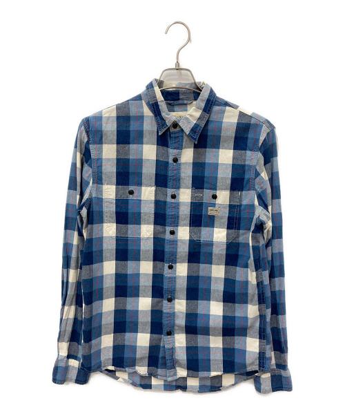 Denim & Supply Ralph Lauren（デニム＆サプライ ラルフローレン）Denim & Supply Ralph Lauren (デニム＆サプライ ラルフローレン) チェックシャツ ブルー サイズ:Ｓの古着・服飾アイテム