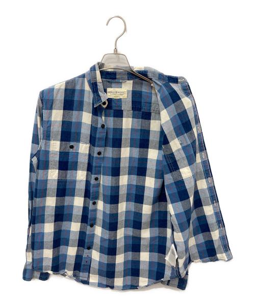 Denim & Supply Ralph Lauren（デニム＆サプライ ラルフローレン）Denim & Supply Ralph Lauren (デニム＆サプライ ラルフローレン) チェックシャツ ブルー サイズ:Ｓの古着・服飾アイテム