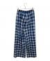 MAISON SPECIAL (メゾンスペシャル) Multi-Color Easy Check Pants ブルー サイズ:38 未使用品：8000円