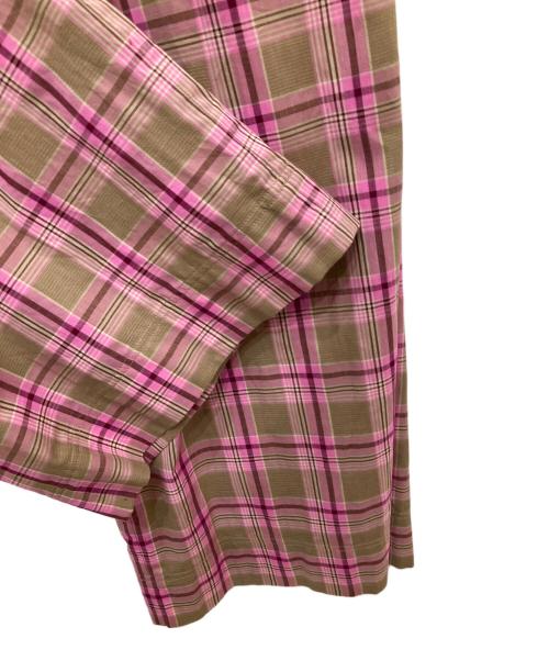 MAISON SPECIAL（メゾンスペシャル）MAISON SPECIAL (メゾンスペシャル) Multi-Color Easy Check Pants ピンク サイズ:38 未使用品の古着・服飾アイテム