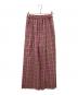 MAISON SPECIAL（メゾンスペシャル）の古着「Multi-Color Easy Check Pants」｜ピンク