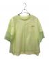 MAISON SPECIAL（メゾンスペシャル）の古着「Sheer Layered T-Shirt」｜イエロー