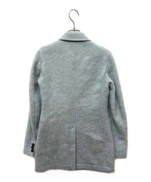 DSQUARED2（ディースクエアード）DSQUARED2 (ディースクエアード) 起毛コート ブルー サイズ:36の古着・服飾アイテム