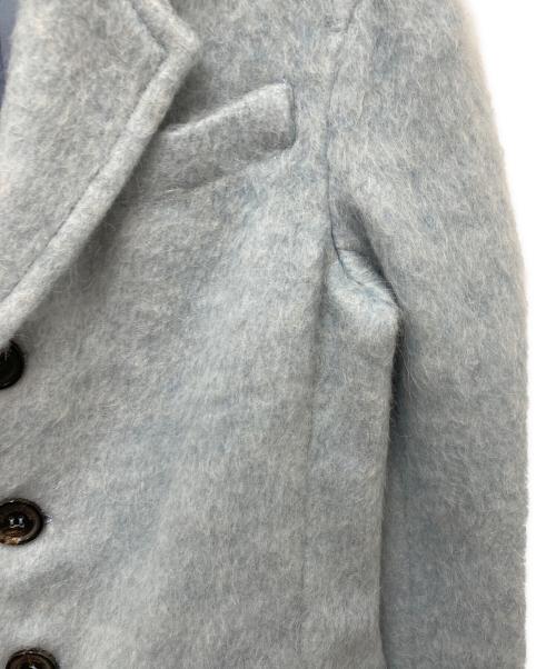 DSQUARED2（ディースクエアード）DSQUARED2 (ディースクエアード) 起毛コート ブルー サイズ:36の古着・服飾アイテム