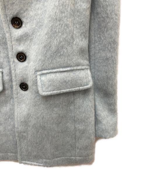 DSQUARED2（ディースクエアード）DSQUARED2 (ディースクエアード) 起毛コート ブルー サイズ:36の古着・服飾アイテム