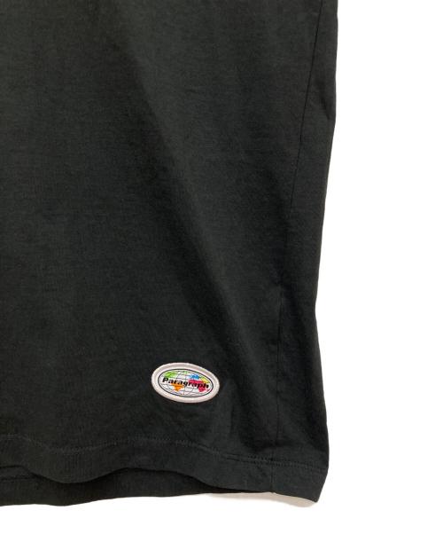 paragraph（パラグラフ）Paragraph (パラグラフ) 半袖Tシャツ ブラック サイズ:記載なしの為実寸参照 未使用品の古着・服飾アイテム
