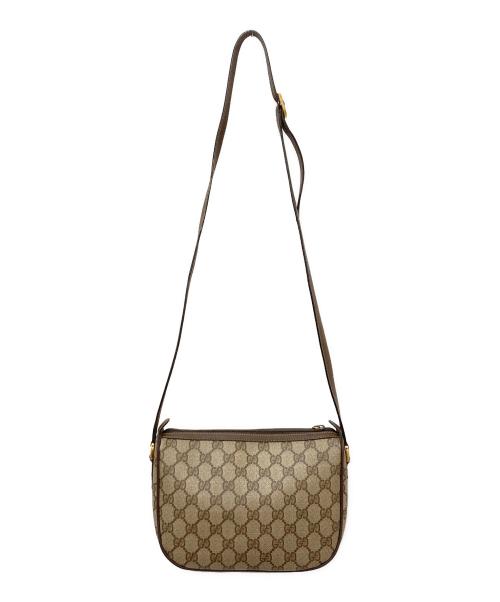 GUCCI（グッチ）GUCCI (グッチ) ショルダーバッグ　GGスプリーム ベージュの古着・服飾アイテム