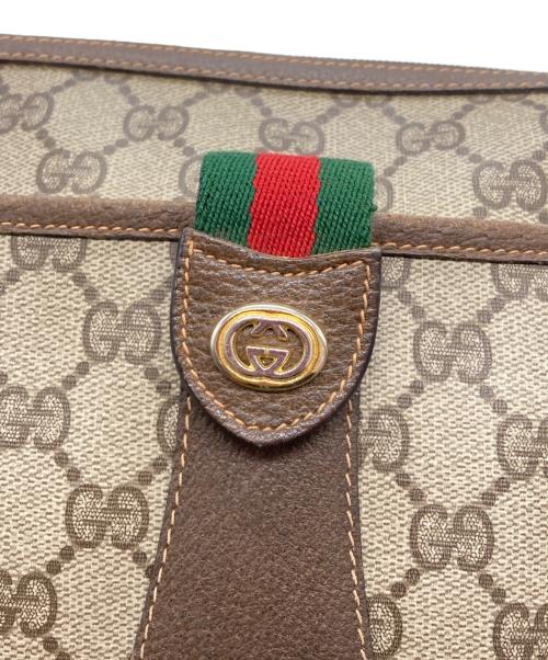GUCCI（グッチ）GUCCI (グッチ) ショルダーバッグ　GGスプリーム ベージュの古着・服飾アイテム