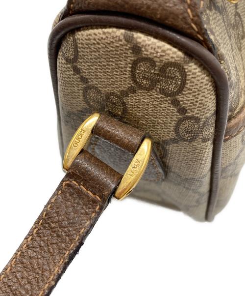 GUCCI（グッチ）GUCCI (グッチ) ショルダーバッグ　GGスプリーム ベージュの古着・服飾アイテム