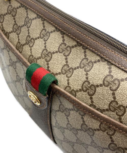 GUCCI（グッチ）GUCCI (グッチ) ショルダーバッグ　GGスプリーム ベージュの古着・服飾アイテム