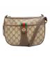 GUCCI（グッチ）の古着「ショルダーバッグ　GGスプリーム」｜ベージュ