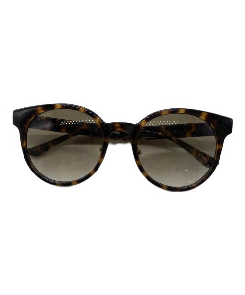 GUCCI（グッチ）GUCCI (グッチ) サングラス ブラウンの古着・服飾アイテム