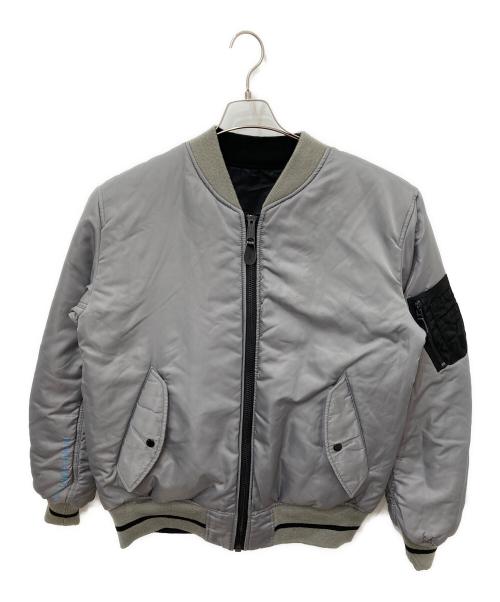 AVIREX（アヴィレックス）AVIREX (アヴィレックス) SURT (サート) リバーシブルMA-1ジャケット ブラック サイズ:Lの古着・服飾アイテム