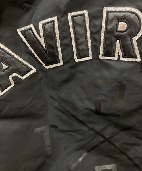 AVIREX（アヴィレックス）AVIREX (アヴィレックス) SURT (サート) リバーシブルMA-1ジャケット ブラック サイズ:Lの古着・服飾アイテム