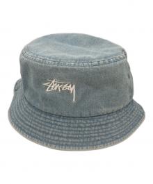 stussy（ステューシー）の古着「バケットハット」｜ブルー