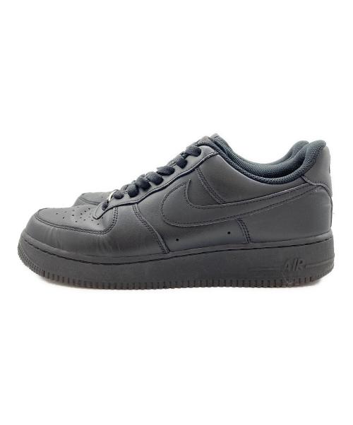 NIKE（ナイキ）NIKE (ナイキ) AIR FORCE1 LOW　エアフォース1ロー ブラック サイズ:26.5㎝の古着・服飾アイテム