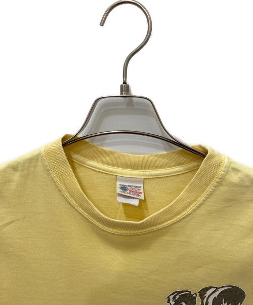 BUZZ RICKSON'S（バズリクソンズ）Buzz Rickson's (バズリクソンズ) プリントTシャツ イエロー サイズ:Ｓの古着・服飾アイテム