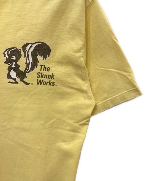 BUZZ RICKSON'S（バズリクソンズ）Buzz Rickson's (バズリクソンズ) プリントTシャツ イエロー サイズ:Ｓの古着・服飾アイテム