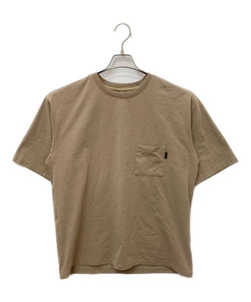 THE NORTH FACE（ザ ノース フェイス）THE NORTH FACE (ザ ノース フェイス) ショートスリーブエアリーポケットティー カーキ サイズ:Lの古着・服飾アイテム
