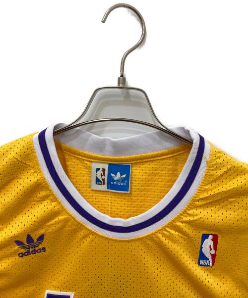 adidas（アディダス）adidas (アディダス) NBA (エヌビーエー) タンクトップ イエロー サイズ:Lの古着・服飾アイテム