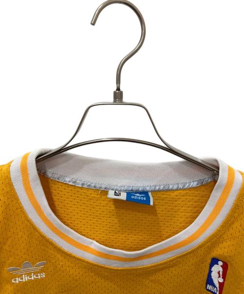 adidas（アディダス）adidas (アディダス) NBA (エヌビーエー) タンクトップ イエロー サイズ:Lの古着・服飾アイテム