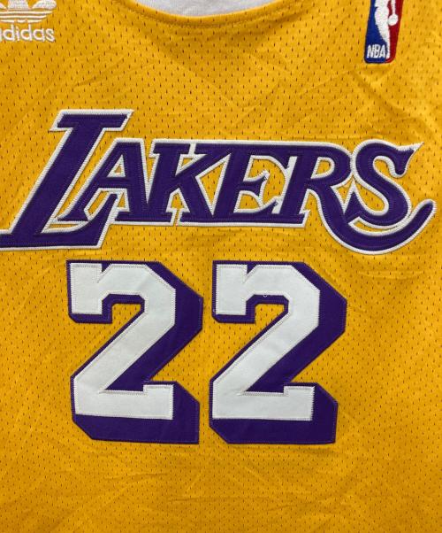 adidas（アディダス）adidas (アディダス) NBA (エヌビーエー) タンクトップ イエロー サイズ:Lの古着・服飾アイテム