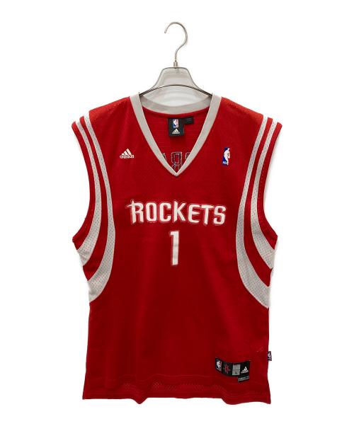 adidas（アディダス）adidas (アディダス) タンクトップ レッド サイズ:Lの古着・服飾アイテム