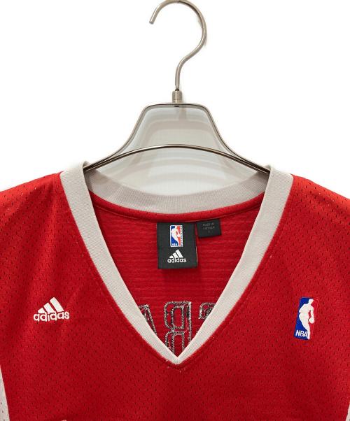 adidas（アディダス）adidas (アディダス) タンクトップ レッド サイズ:Lの古着・服飾アイテム