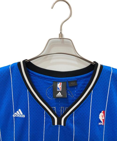 adidas（アディダス）adidas (アディダス) タンクトップ ブルー サイズ:Lの古着・服飾アイテム
