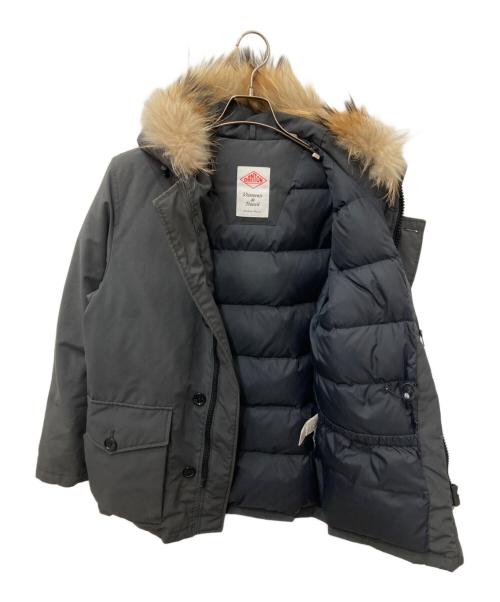 DANTON（ダントン）DANTON (ダントン) ファーフーデッドダウンジャケット グレー サイズ:40の古着・服飾アイテム