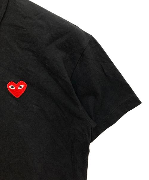 PLAY COMME des GARCONS（プレイコムデギャルソン）PLAY COMME des GARCONS (プレイコムデギャルソン) プリントTシャツ ブラック サイズ:XXLの古着・服飾アイテム