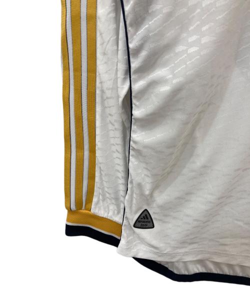 adidas（アディダス）adidas (アディダス) ゲームシャツ ホワイト サイズ:ＸＬの古着・服飾アイテム