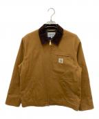 Carhartt WIPカーハート ワーク イン プログレス）の古着「DETROIT JACKET」｜ブラウン