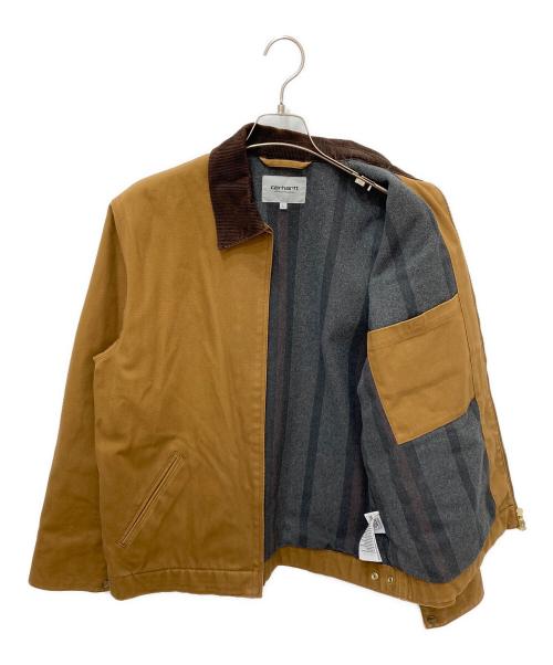 Carhartt WIP（カーハート ワーク イン プログレス）CARHARTT WIP (カーハート ワーク イン プログレス) DETROIT JACKET ブラウン サイズ:Lの古着・服飾アイテム
