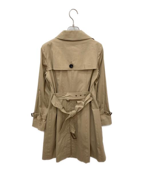 BURBERRY BLUE LABEL（バーバリー ブルー レーベル）BURBERRY BLUE LABEL (バーバリー ブルー レーベル) ノバチェック柄ライナー付きトレンチコート ベージュ サイズ:36の古着・服飾アイテム