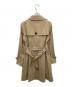 BURBERRY BLUE LABEL (バーバリー ブルー レーベル) ノバチェック柄ライナー付きトレンチコート ベージュ サイズ:36：10000円