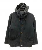CarHartt×ADAM KIMMELカーハート×アダムキメル）の古着「CONE ARM COAT」｜ブラック