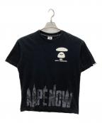 A BATHING APEアベイシングエイプ）の古着「プリントTシャツ」｜ブラック