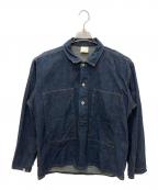 BUZZ RICKSON'Sバズリクソンズ）の古着「U.S. ARMY DENIM PULLOVER JACKET」｜インディゴ