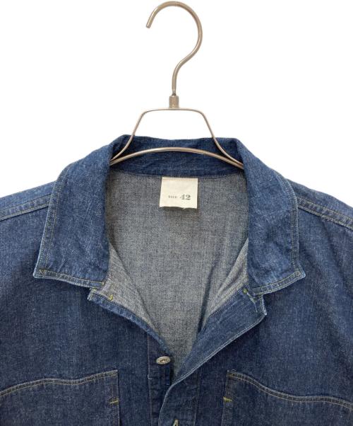 BUZZ RICKSON'S（バズリクソンズ）Buzz Rickson's (バズリクソンズ) U.S. ARMY DENIM PULLOVER JACKET インディゴ サイズ:42の古着・服飾アイテム