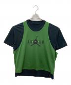 NIKEナイキ）の古着「Air Jordan Off-White™️ Men's Short Sleeve Top」｜ブラック