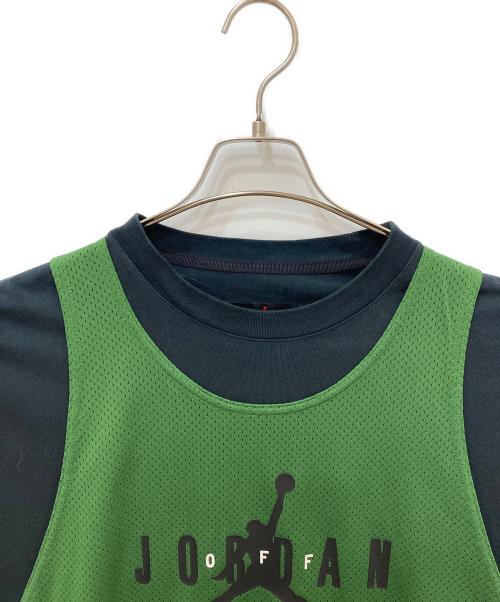 NIKE（ナイキ）NIKE (ナイキ) Air Jordan Off-White™️ Men's Short Sleeve Top ブラック サイズ:XLの古着・服飾アイテム