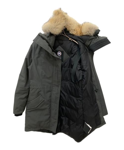 CANADA GOOSE（カナダグース）CANADA GOOSE (カナダグース) ROSSCLAIR PARKA FUSION FIT グレー サイズ:Mの古着・服飾アイテム