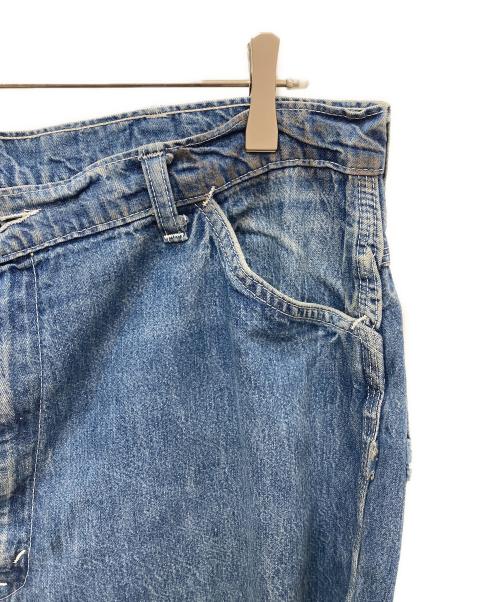 DEECEE（ディーシー）DEECEE (ディーシー) ペインターパンツ ブルー サイズ:記載なしの為実寸参照の古着・服飾アイテム