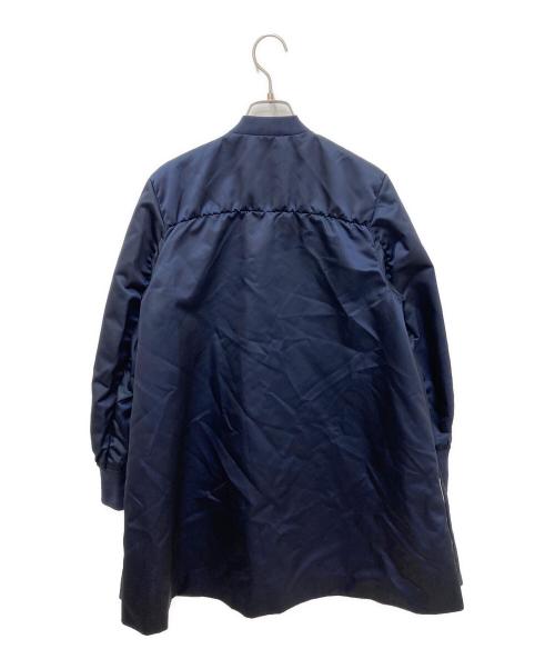 Acne studios（アクネ ストゥディオズ）ACNE STUDIOS (アクネ ストゥディオズ) ロングMA-1 ネイビー サイズ:32の古着・服飾アイテム