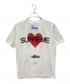SUPREMEシュプリーム）の古着「Announcing Tee　アナウンシングTシャツ」｜ホワイト